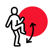 kniepijnvrij icons begrijp je kniepijn