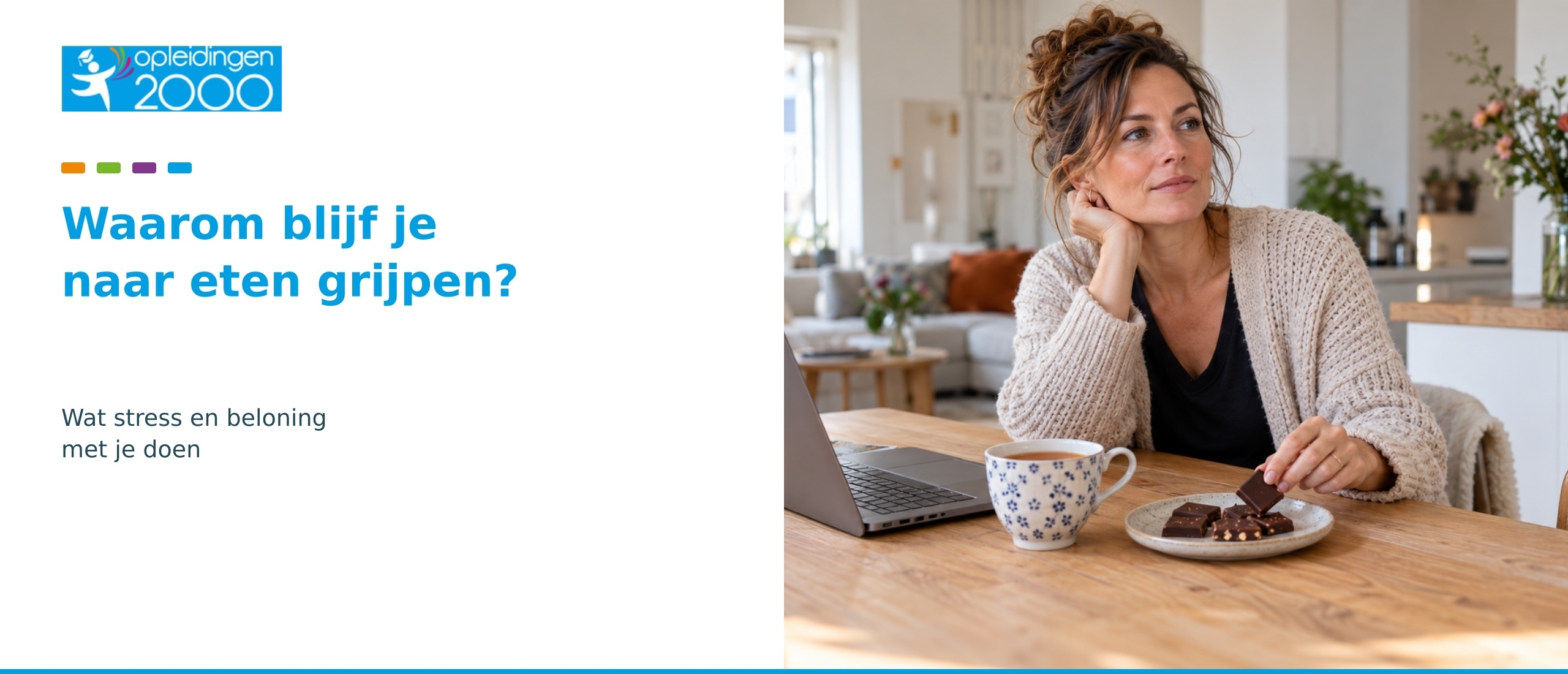 Waarom blijf je naar eten grijpen? Wat stress en beloning met je doen