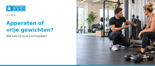 Fitnessapparaten of vrije gewichten