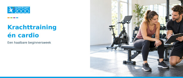 Krachttraining en cardio combineren