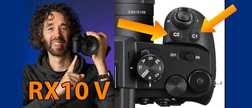 Sony RX10 V Persoonlijke Knoppen: C1, C2 en C3 Instellen