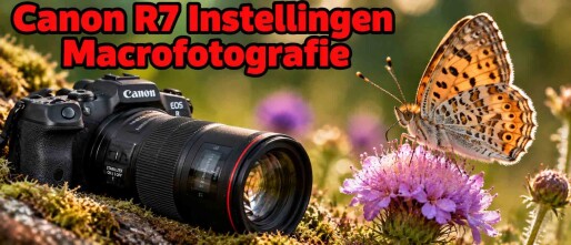 Canon EOS R7 Instellingen voor Macrofotografie
