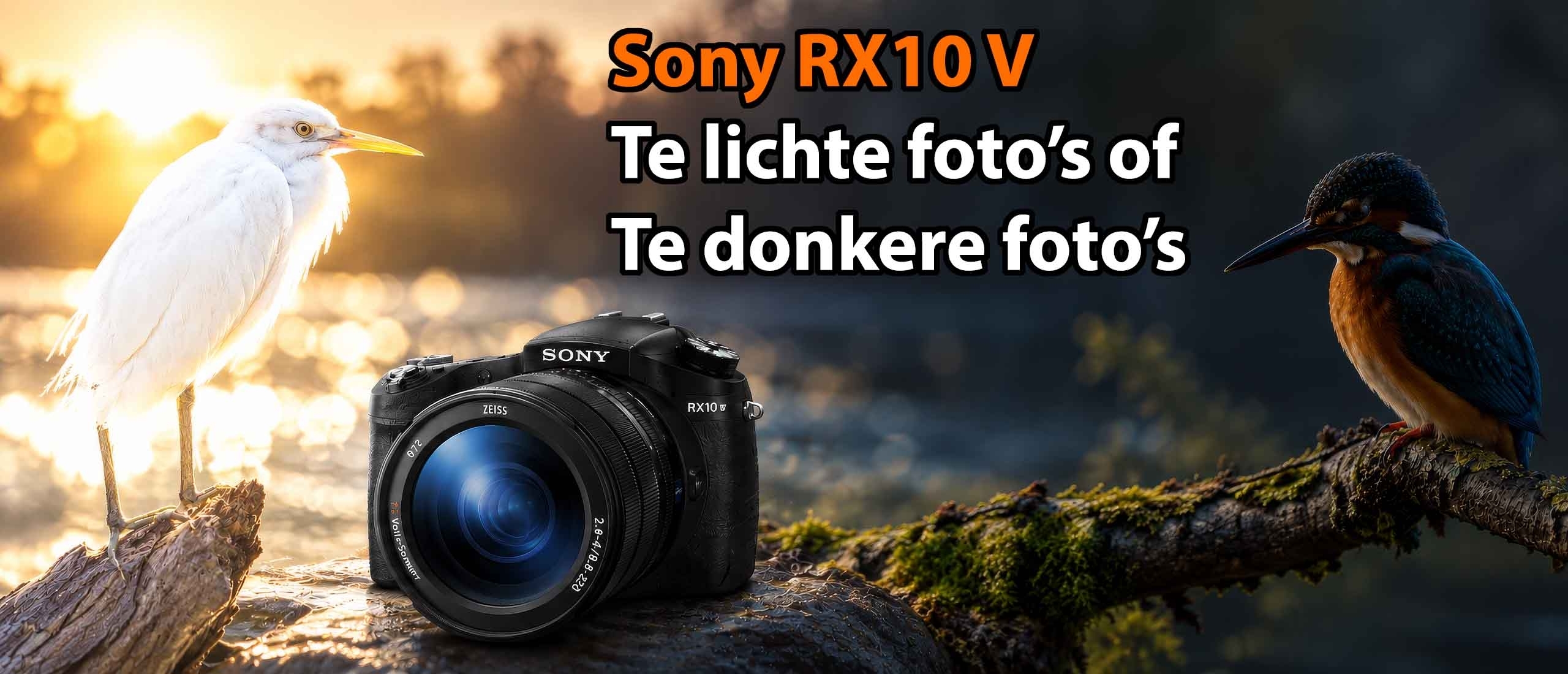 Sony RX10 V Te lichte of te donkere foto's