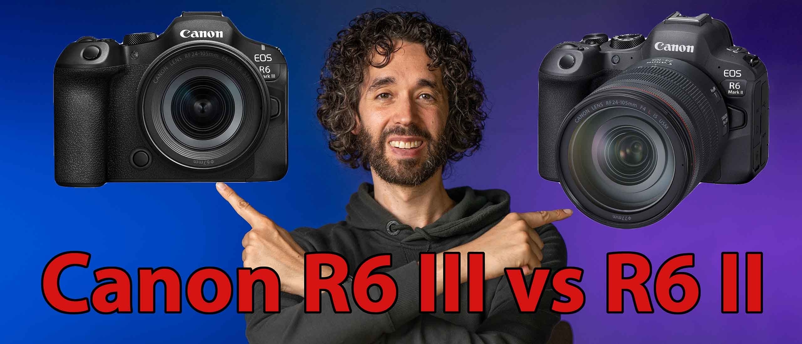 Verschil Canon R6 III en R6 II