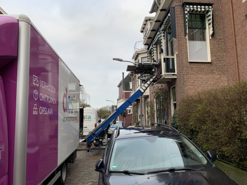 Verhuizen met lift in Badhoevedorp