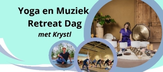 Yoga retreat dag met Live klankreis van Krystl