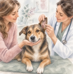 hond bij de dierenarts