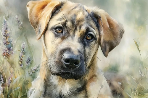 Illustratie bij de uitleg over het opvoeden en trainen van je puppy.