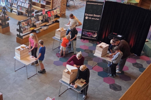 Escape voor bibliotheek