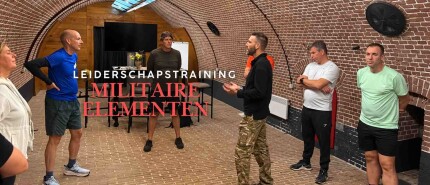Leiderschapstraining met militaire elementen: wat gebeurt er als een directieteam onder druk komt?