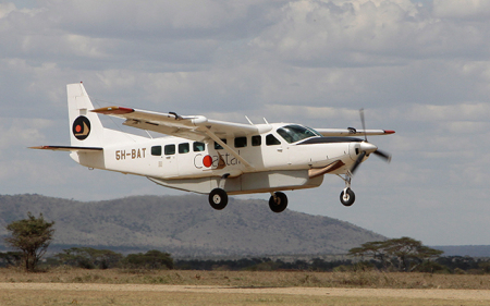 Fly in to Serengeti National Park