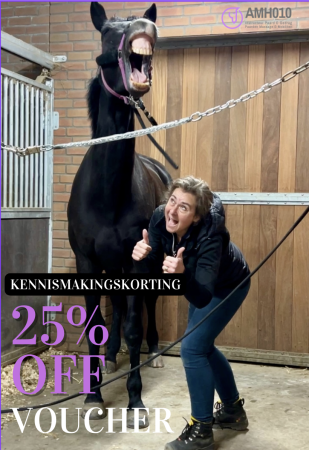 voucher korting paarden massage