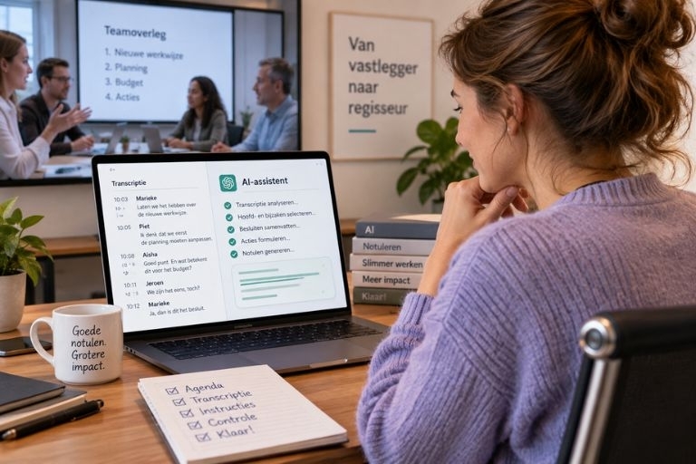 notuleren met AI notuleren met AI