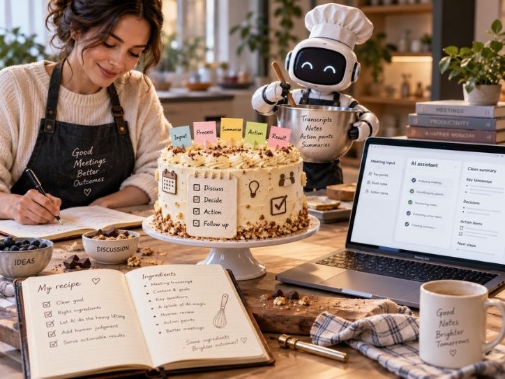 notulencake notuleren met AI