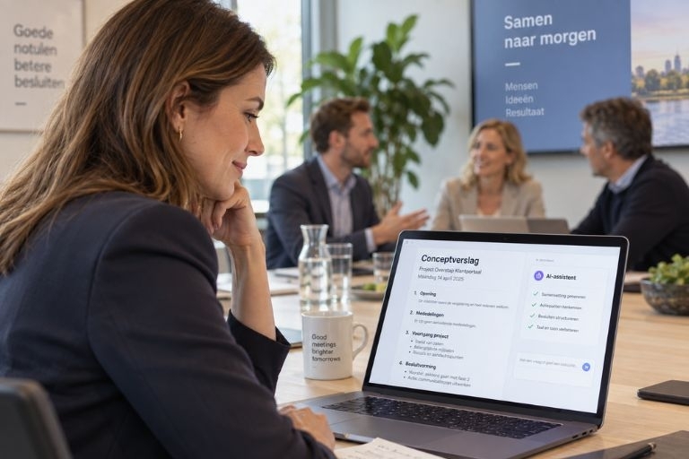 ontspannen notuleren ontspannen notuleren met AI