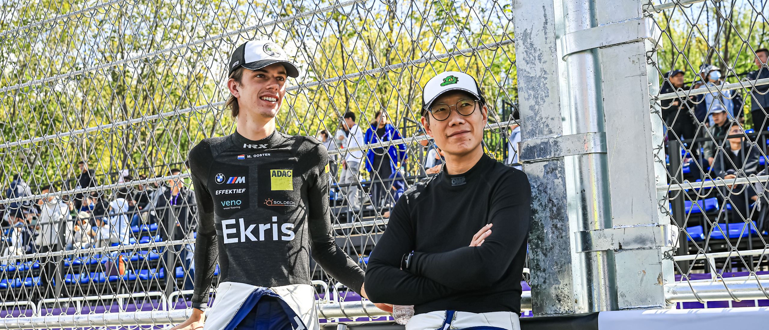 Maxime Oosten en Brian Lee