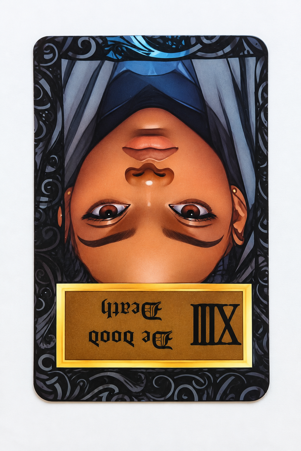 De Dood omgekeerd in de Sranang Tarot van Rachida Kacimi