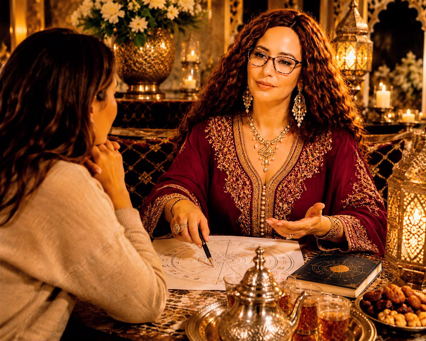 Een warm gesprek met Rachida Kacimi tijdens een consult