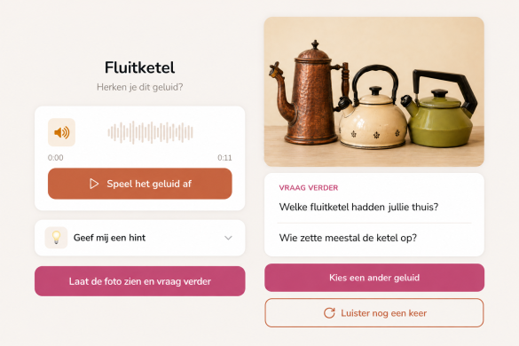 Herken het geluid bij Praatkaartjes