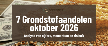 Top 7 beste grondstofaandelen voor oktober 2026: analyse, waardering en risico’s