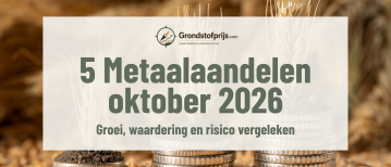Top 5 metaalaandelen voor oktober 2026: analyse, waardering en risico’s