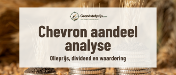 Chevron aandeel analyse 2026: olieprijs, dividend en waardering