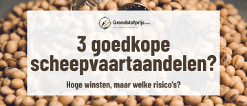 Grondstofaandelen van de week: 3 scheepvaartaandelen vergeleken (week 44, 2026)