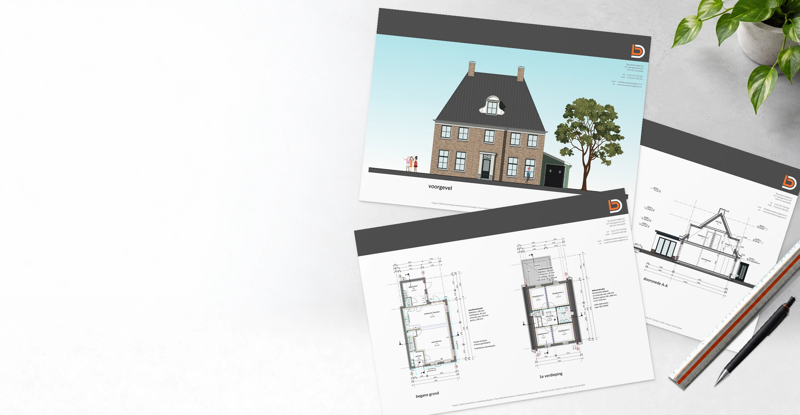 6 Redenen waarom je een goede bouwtekening moet laten maken