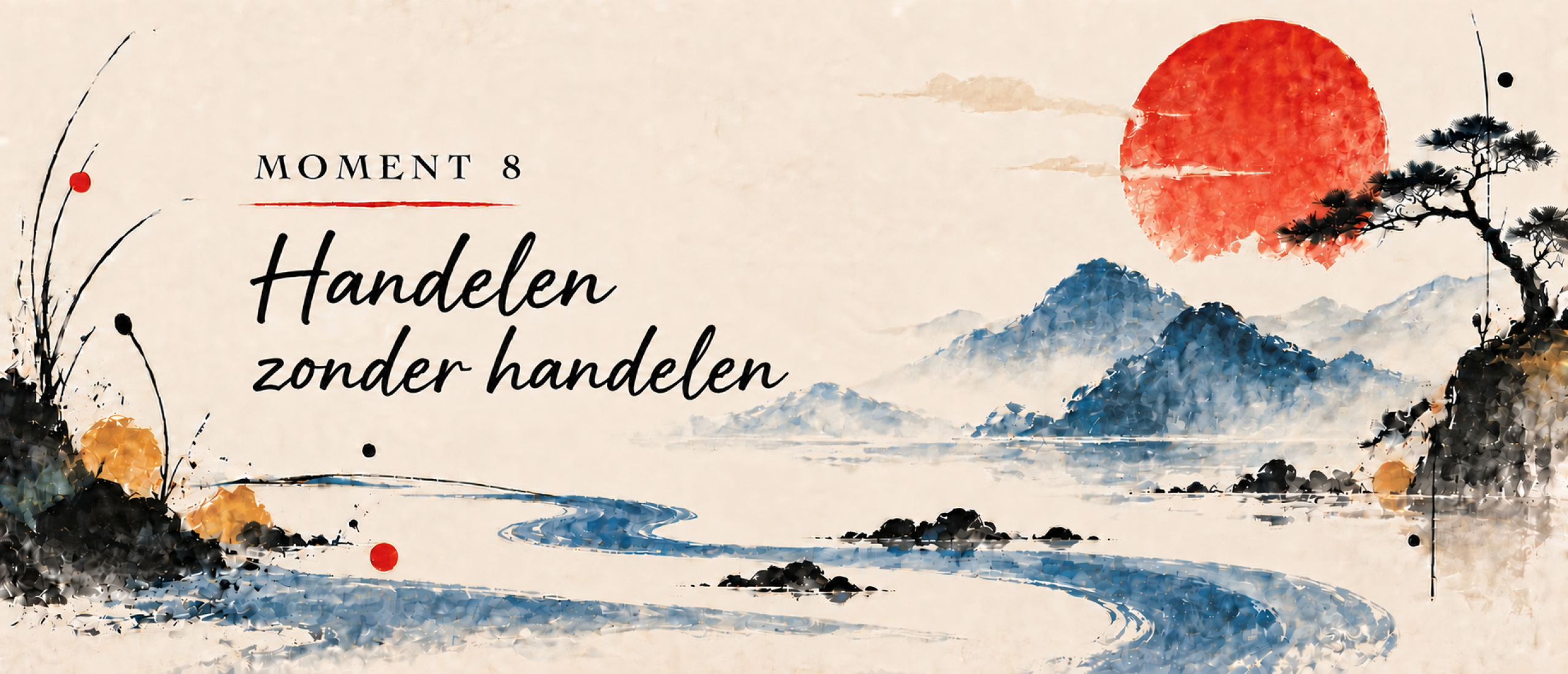 Moment 8. - Handelen zonder handelen met training taomind