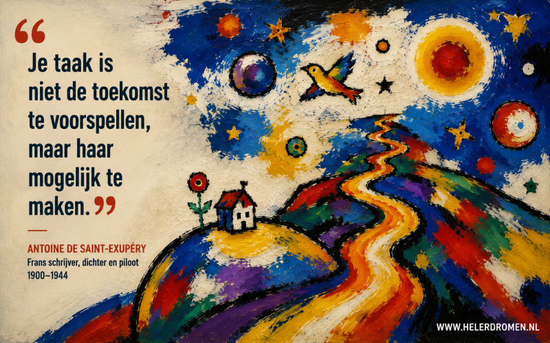 Helder dromen wijst je de weg