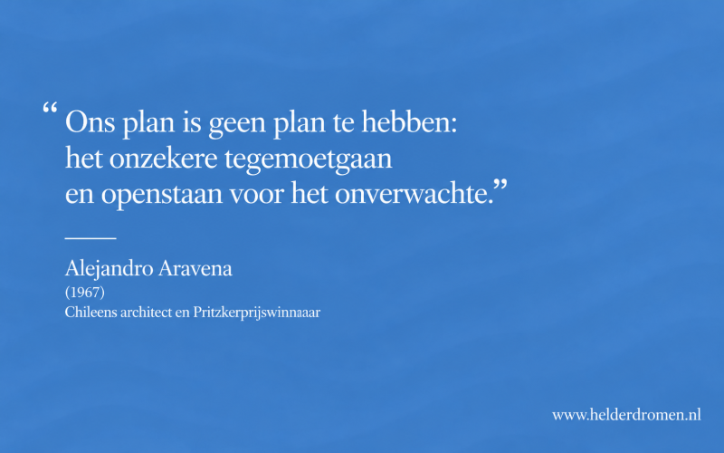 Helder dromen wijst je de weg