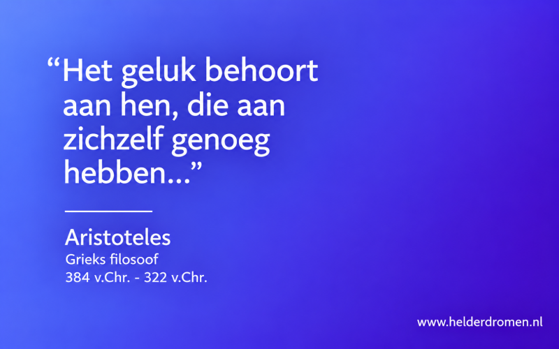 helder dromen wijst je de weg