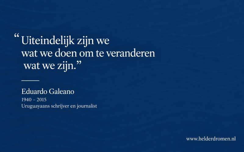 Helder dromen wijst je de weg