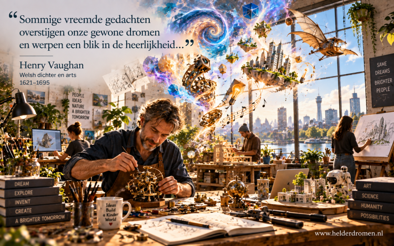 Beroemde dromen die de wereld veranderden... helder dromen wijst je de weg