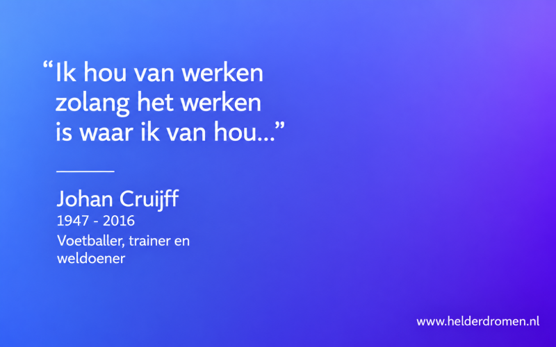helder dromen wijst je de weg