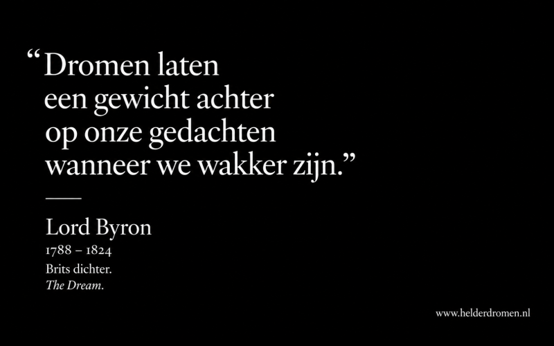 helder dromen wijst je de weg
