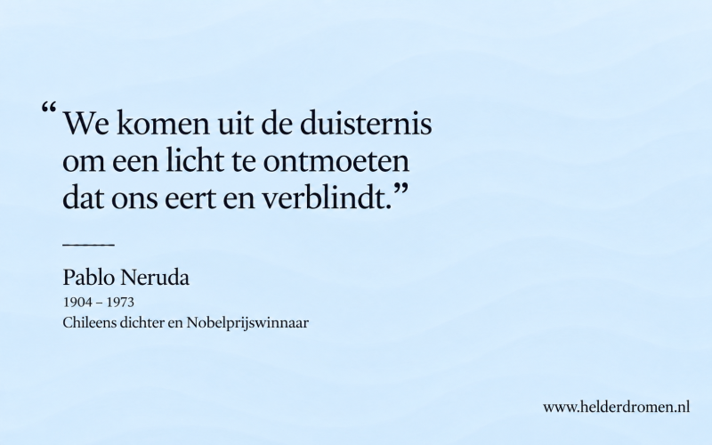 Helder dromen wijst je de weg