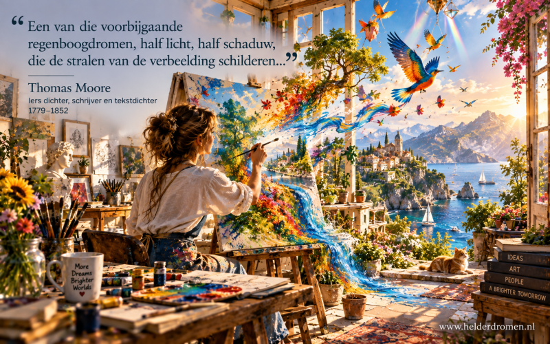 Beroemde dromen die de wereld veranderden... helder dromen wijst je de weg