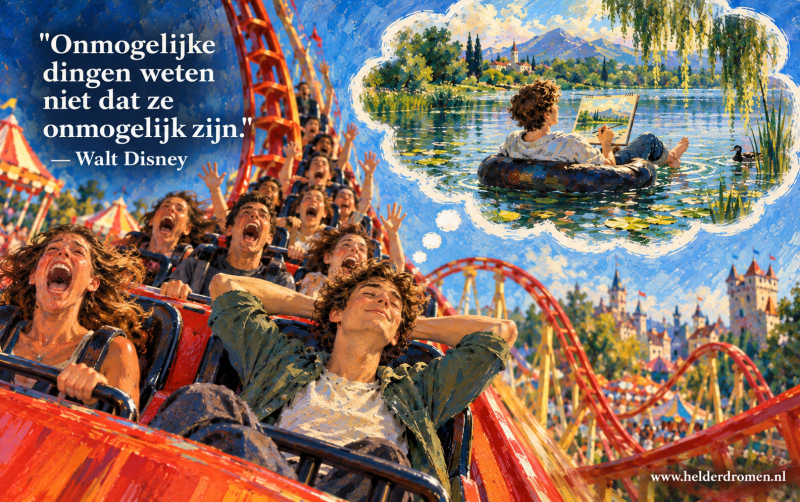 helder dromen wijst je de weg