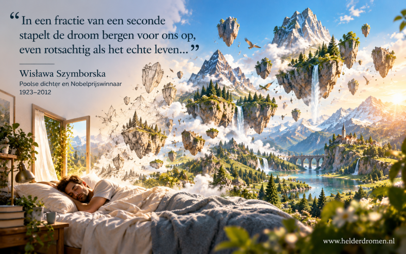 Beroemde dromen die de wereld veranderden... helder dromen wijst je de weg