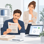 Collega's werken met oude werkinstructies