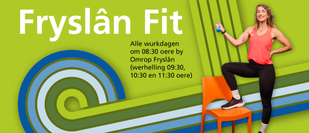 Beweegprogramma Fryslân Fit op tv