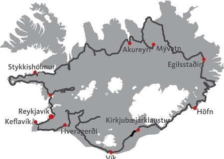 Self drive  rond IJsland