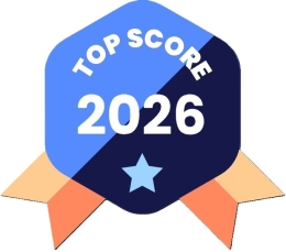 TOP Score - Turstlocal 2026 Kwaliteitsbevestiging