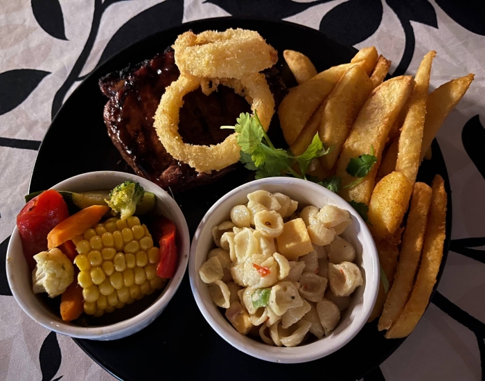 Thali Thali Game Lodge restaurant van de lodge Thali Thali Game Lodge restaurant van de lodge