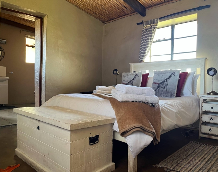 Thali Thali Game Lodge slaapkamer Thali Thali Game Lodge slaapkamer