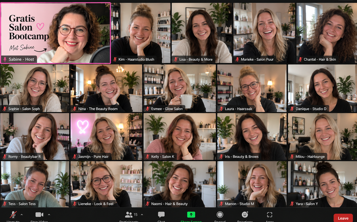 Gratis `Salon Bootcamp