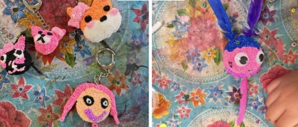 Knutselen met foamklei — potloodmonsters en sleutelhangers maken | Studio Angelart