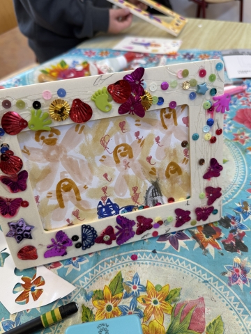 Fotolijstjes versieren | Creatieve workshop voor kinderen | Studio Angelart