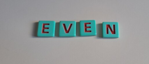 How to use even in Dutch